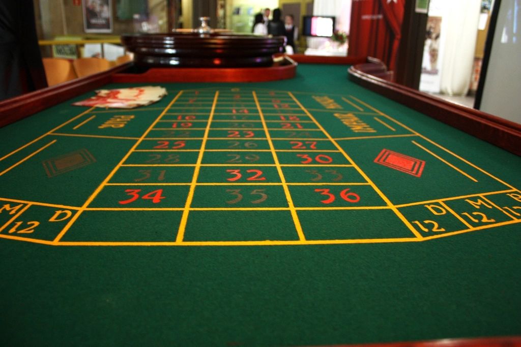 The gaming floor with machines and tables